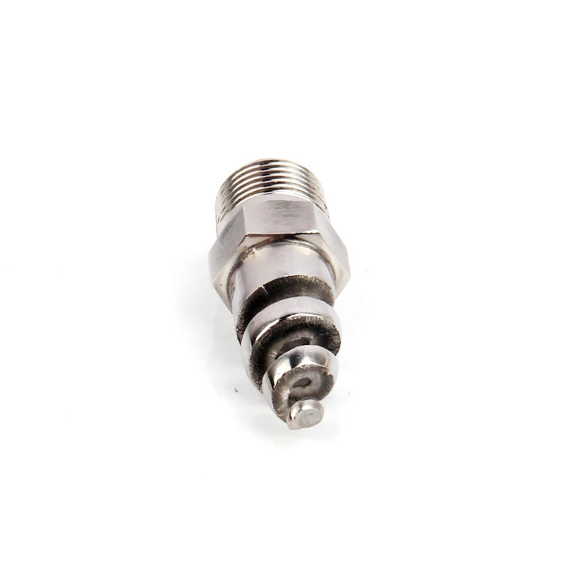 1-10pcs 3/8 Inch Stainless Steel Spiral Nozzle Male Thread Silver Atomizating Sprinkler High Quality Cone | Дом и сад