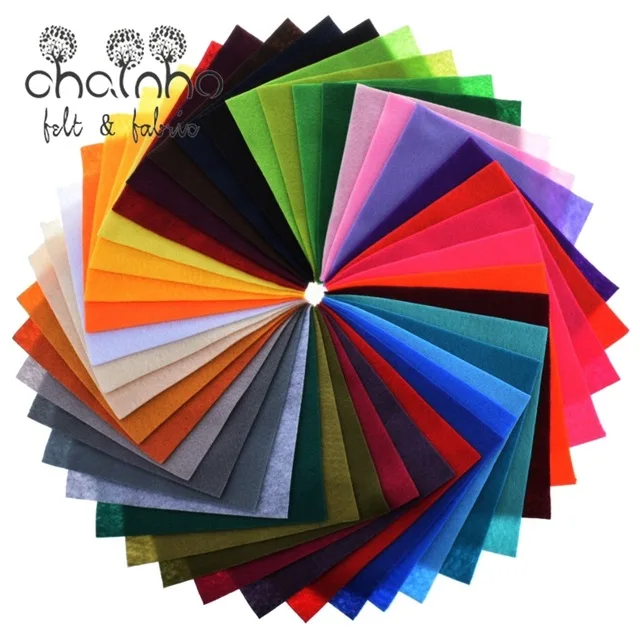 Нетканая войлочная ткань толщиной 1 мм мягкий войлок из полиэстера для домашнего