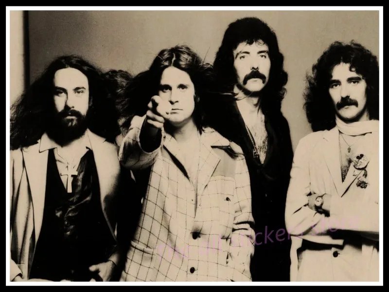 Black Sabbath. Плакат Оззи Осборн. Украшение для домашнего интерьера крафт-кислотная рок-музыка плакат рисунок ядро наклейки на стену/6008