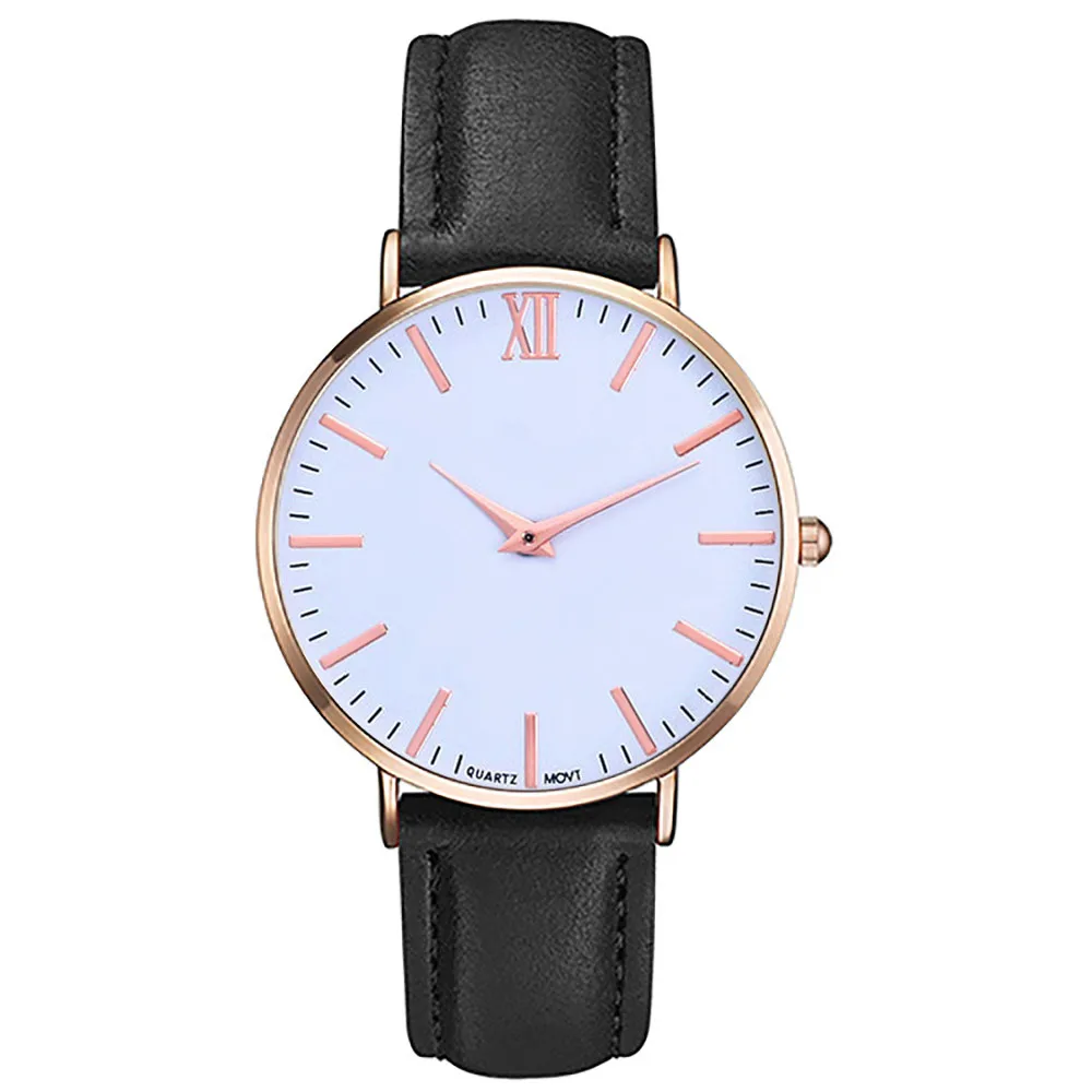 Relojes Mujer, винтажные женские часы с цветами в полоску и в горошек, наручные часы из искусственной кожи, повседневные часы под платье, женские часы, Прямая поставка