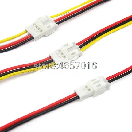 10 пар Micro JST PH 2 0 2P 3P 4P 5P 6PIN штекер с проводными кабелями 100 мм|Соединители| |