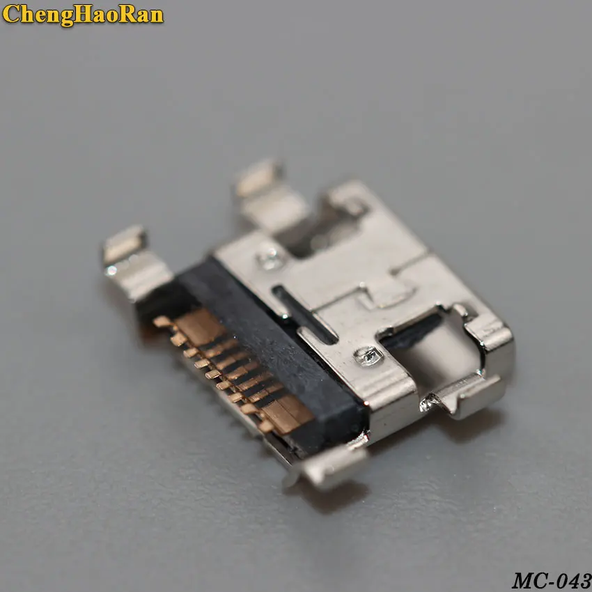 ChengHaoRan 10 шт. для samsung S3 S4 MINI I8190 S7562 s7560 S7268 S7582 S7562i micro usb разъем для зарядки
