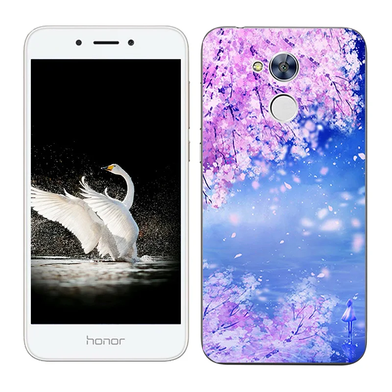 07 Мягкий силиконовый чехол для huawei Honor 8X 7C 7A Pro 6A 7X 6X 5C 9, защитный чехол для huawei Y6 4C Pro JSN-AL00 с ночной росписью - Цвет: 07