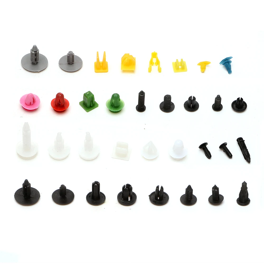 200 шт. автомобильный зажим для крепления кабеля пластиковая автоматическая