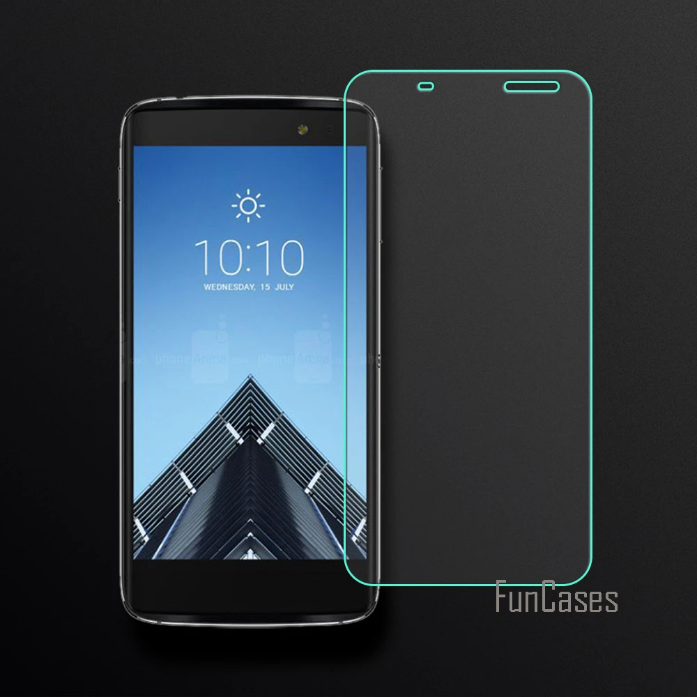 2.5D экран с изогнутыми краями для Alcatel Idol 4s / Windows 4 Pro OT6070 закаленное стекло защитная