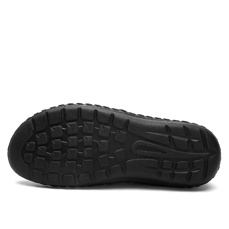 SUROM 2018 Male Summer Sneakers Breathable Mesh Men's Casual Shoes Leather Slip On Moccasins Fashion Comfortable Big Size | Обувь