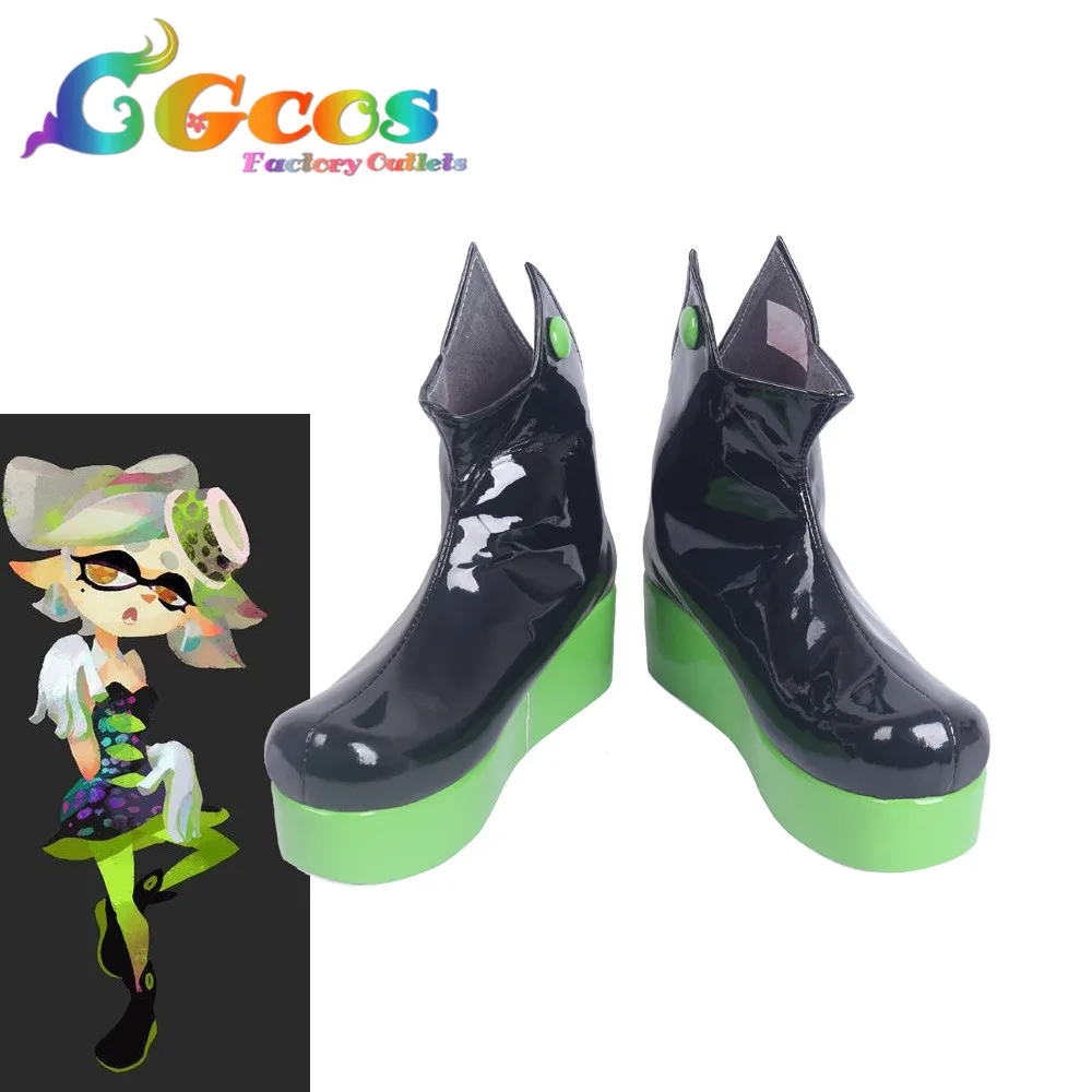 CGCOS Бесплатная доставка Косплей обувь Splatoon Aori сапоги Хэллоуин Рождество Новый в