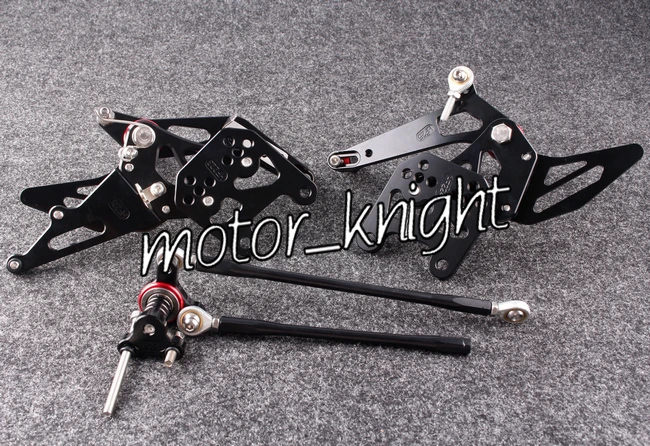 Регулируемые задние комплекты мотоциклетные подножки для Honda 07 08 CBR 600RR 2007 2008