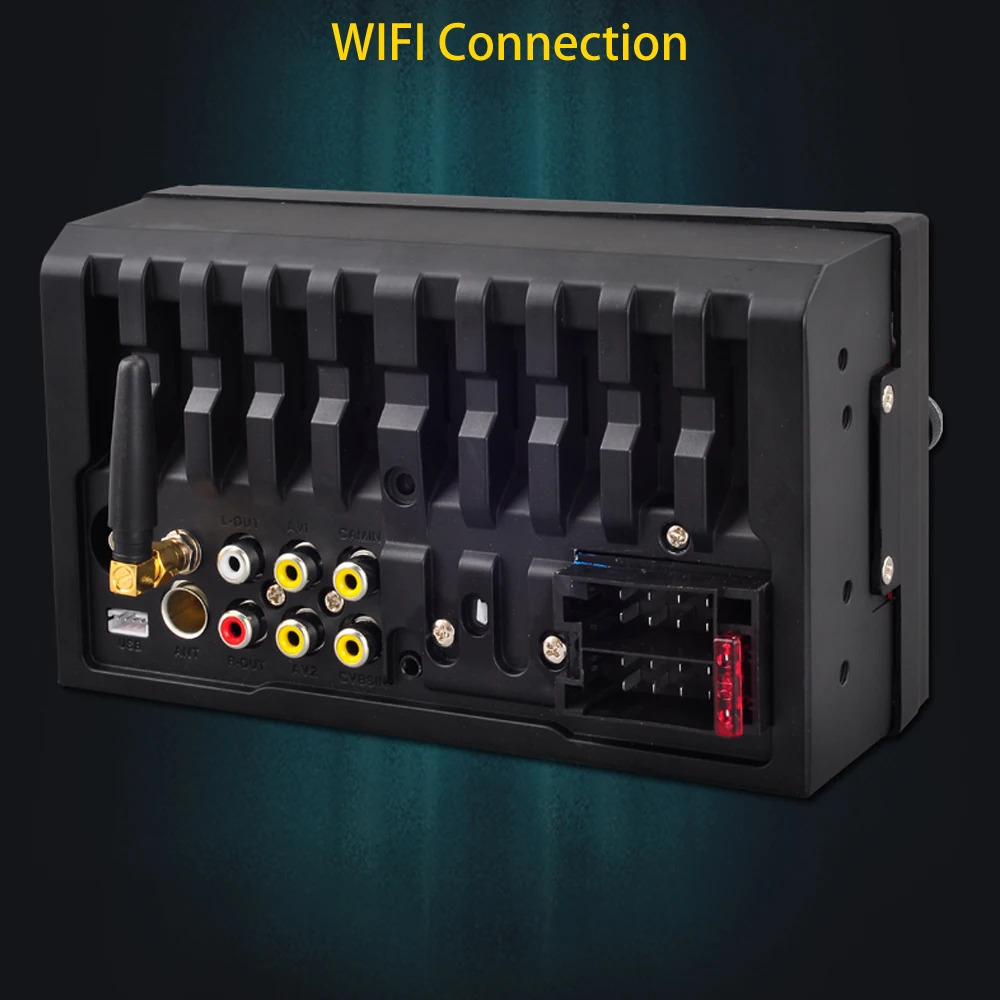 Bluetooth MP5 плеер gps 2Din навигации Сенсорный экран стерео с Камера ручная Бесплатная 7