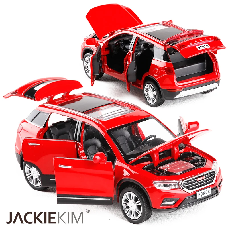 Модель автомобиля из металлического сплава HAVAL H6 в масштабе 1/32 миниатюрная