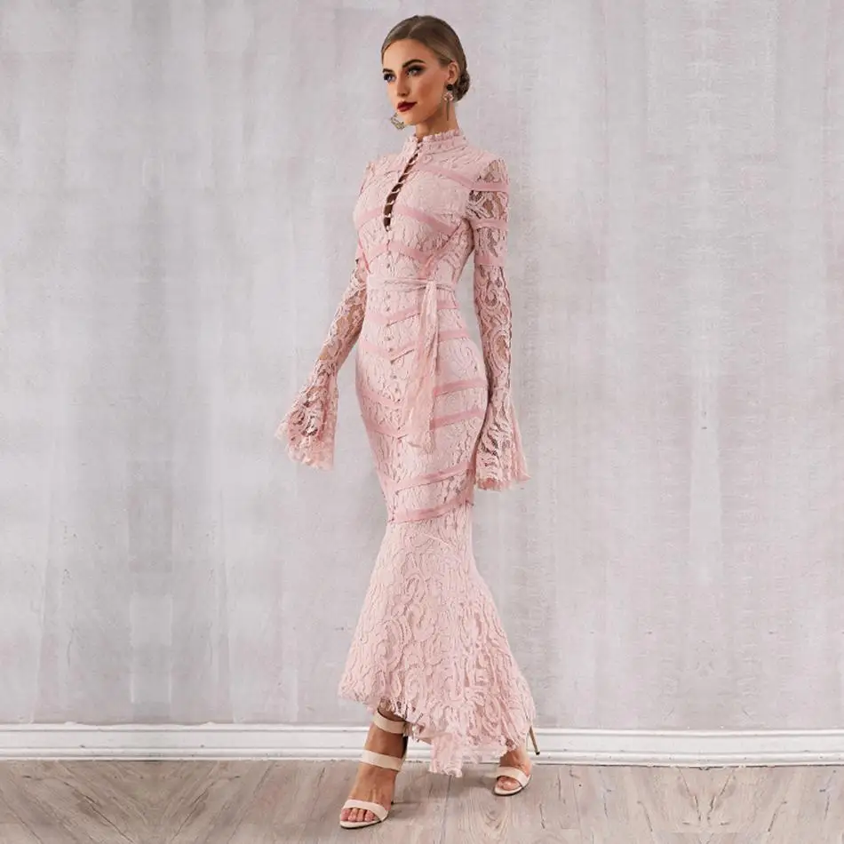 Новинка Обувь в стиле знаменитостей вечерние повязки кружево платье Для женщин