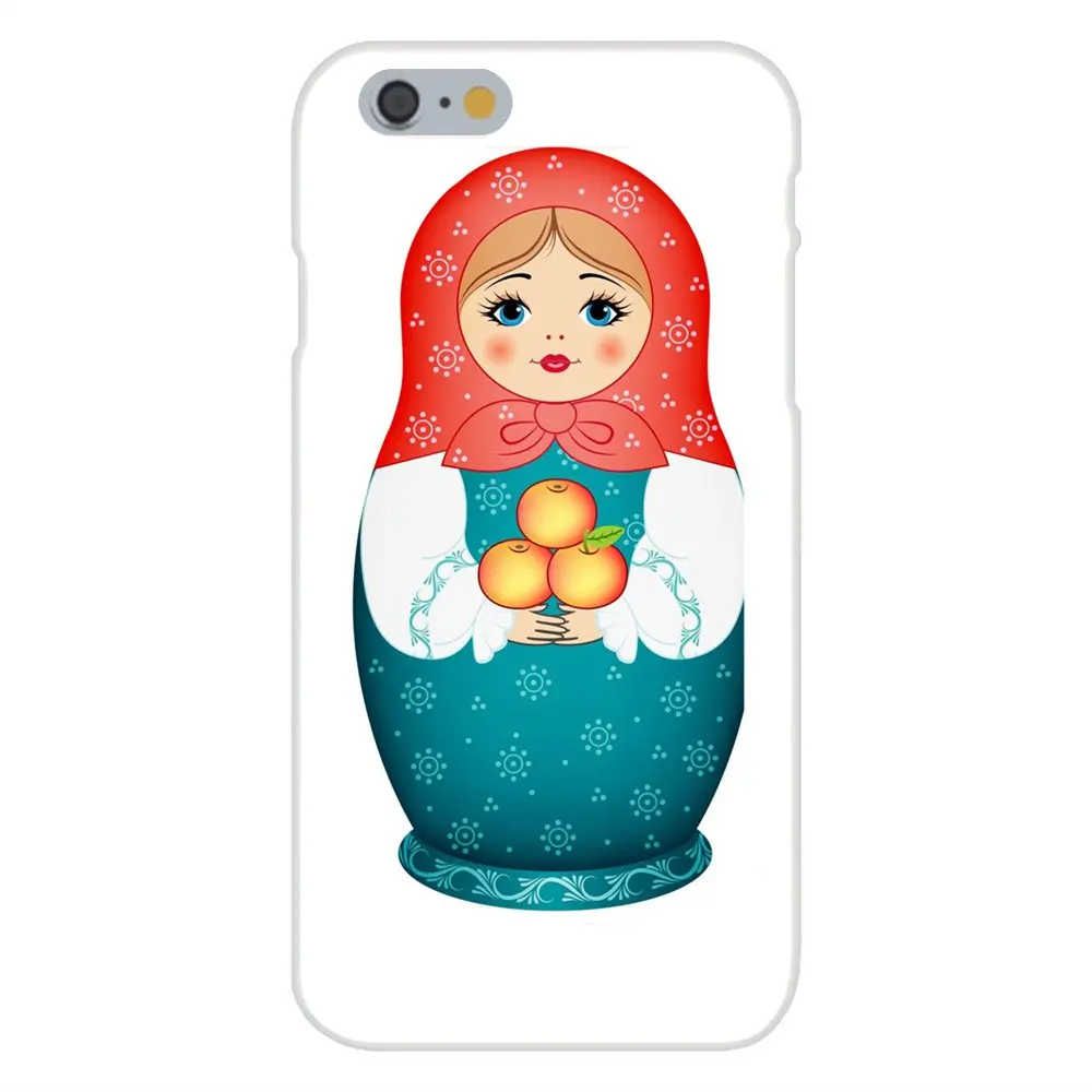 Мягкий ТПУ чехол для Apple iPhone X XS Max XR 4 4S 5 5C 5S SE 6 6S 7 8 Plus русские куклы матрешка |