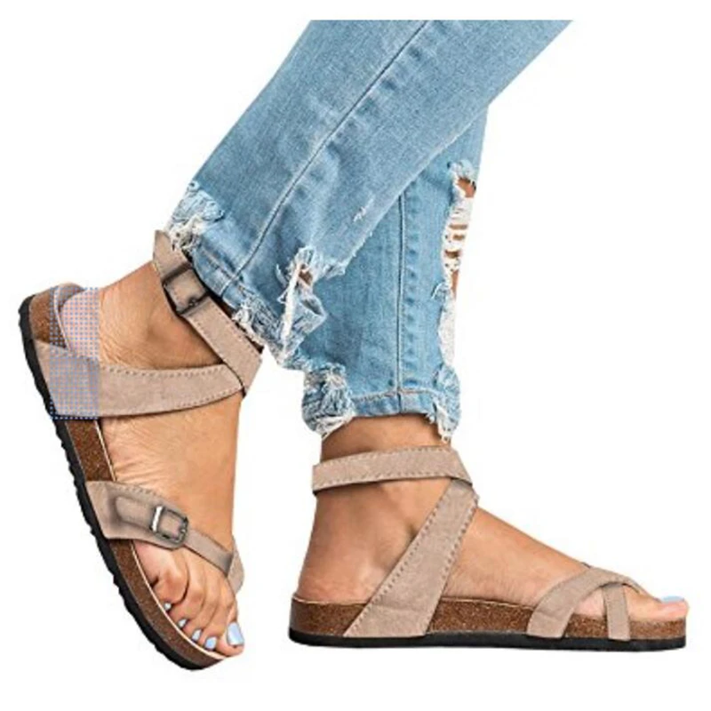 HEE GRAND/Новинка 2018 года Летняя женская обувь на плоской подошве с перекрестным