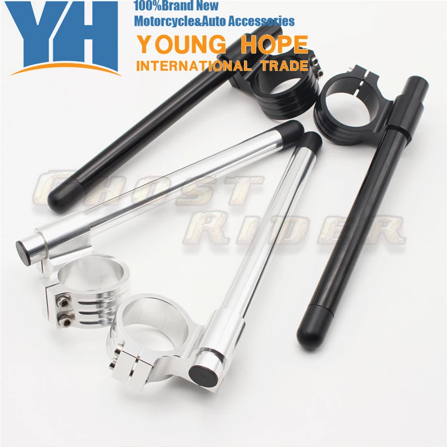 Универсальный Гоночный Мотоцикл с ЧПУ увеличивающий рост 41 мм 50 51 зажим на Ons clipon