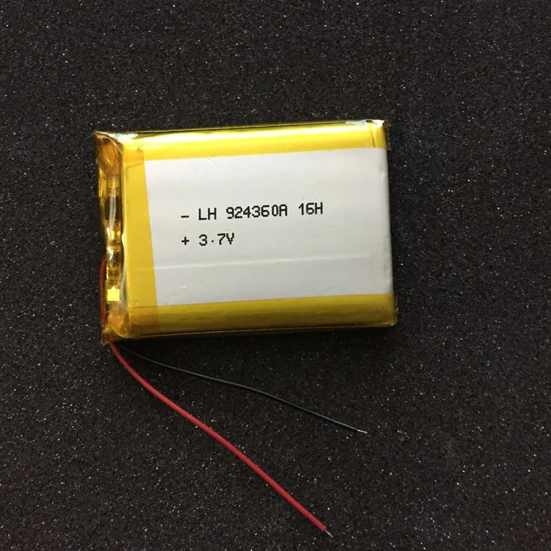 

New Hot 3.7V polymer rechargeable lithium battery 904060 094060 BAK 904360 3000MAH Rechargeable Li-ion Cell