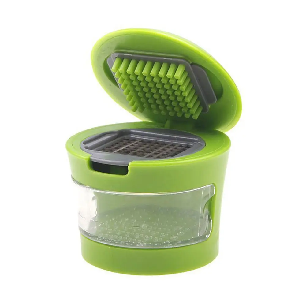 KitchenTools практичный измельчитель чеснока пластиковый пресс из нержавеющей стали многофункциональная машина