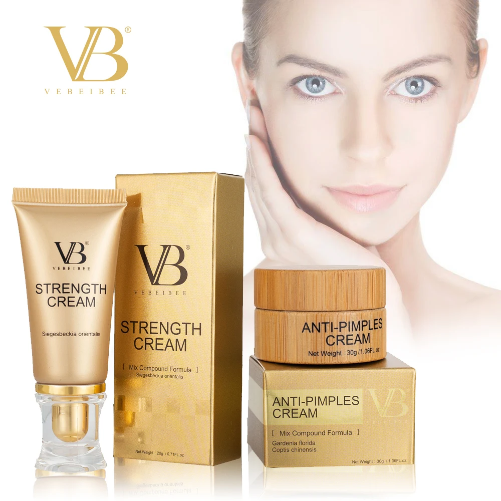 VEBEIBEE анти крем от угрей и крема силы смесь формула 2019 новые брендовые наборы