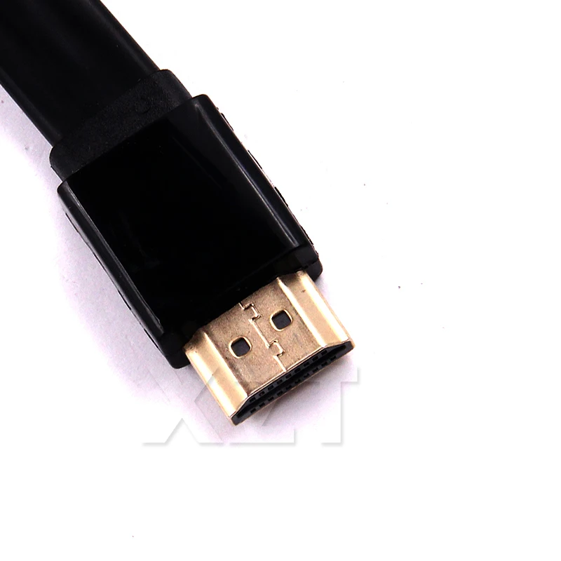 1 шт. HDMI плоский кабель 3D/1080P/2K x 4K золотой 5 м/3 м/5 м/10 м для Ultra HD PS3/PS4 ноутбук с HDTV|hdmi