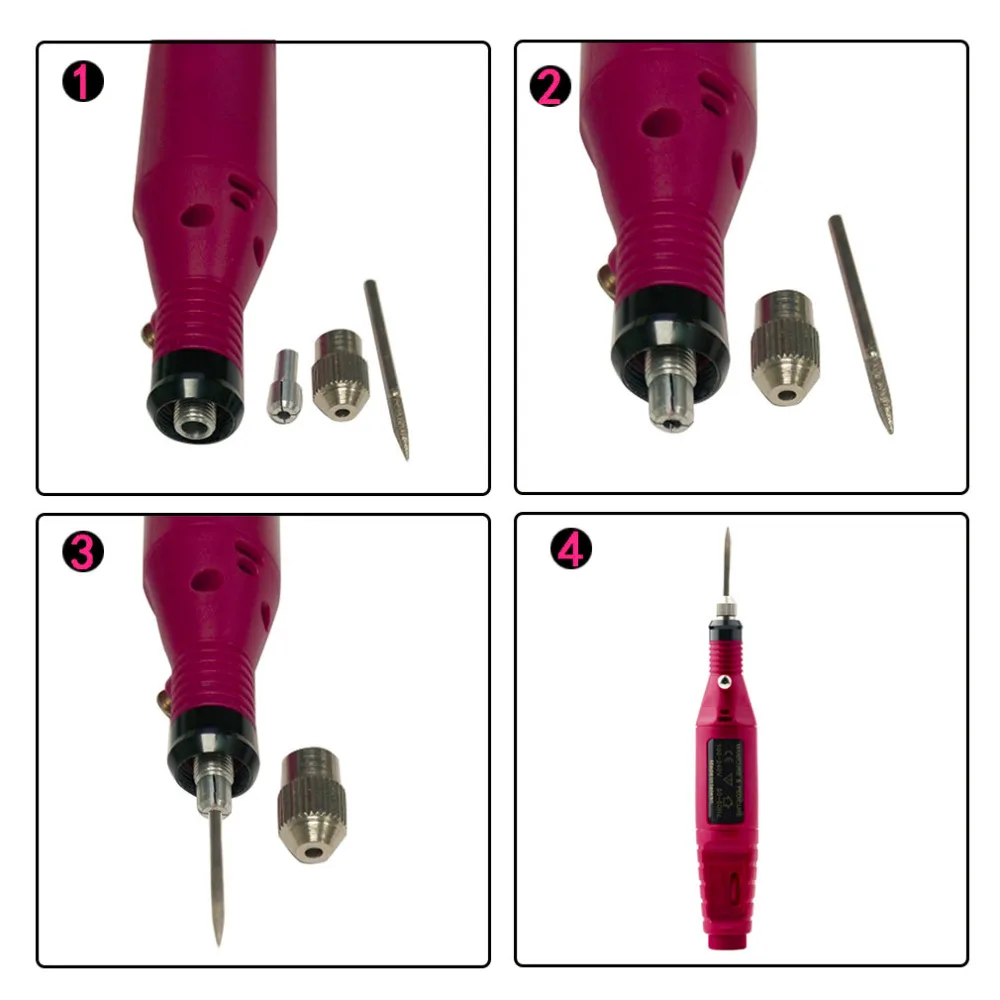Полировальная Ручка Форма Электрический ногтей сверлильный станок искусство