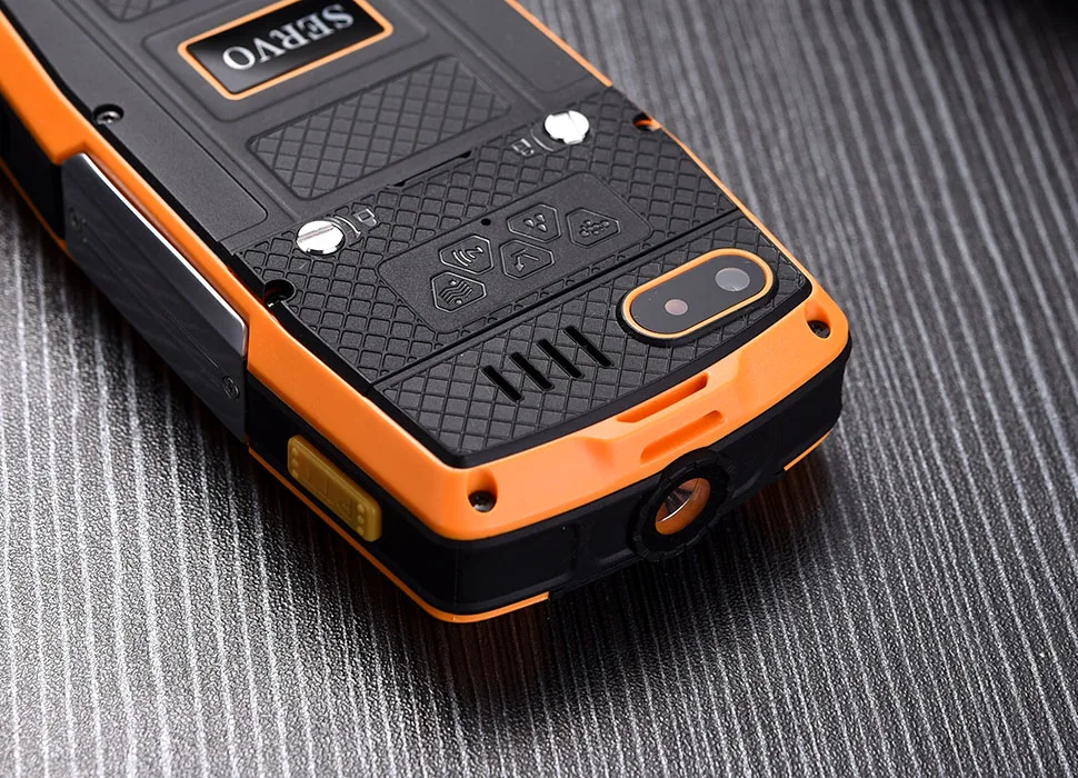 SERVO X7 Plus 2.45" Mini Smartphone LTE IP68 Waterproof Rugged Mobile Phone MTK6737 RAM 2GB ROM 16GB Fingerprint NFC GPS Walkie