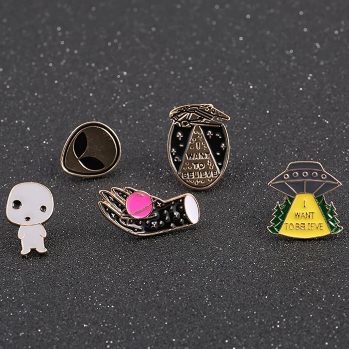 Enamel Creative Design All match Brooch Individuality Coat Collar Bag Pin Brooches For Women Harajuku | Украшения и аксессуары