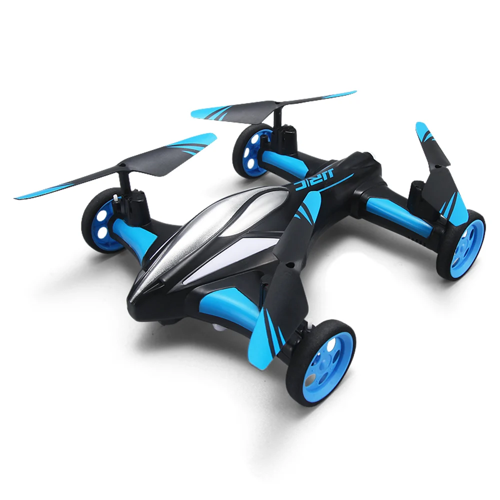 Jjrc H23 2.4 г 4CH 6 оси гироскопа RC Quadcopter с колесами Land/небесно-2 в 1 Радиоуправляемый