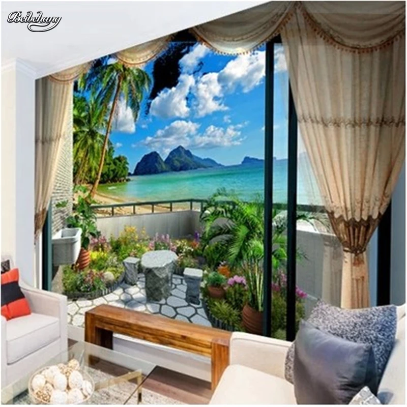 3d Настенные обои beibehang на заказ объемные Большие романтичные для спальни дивана