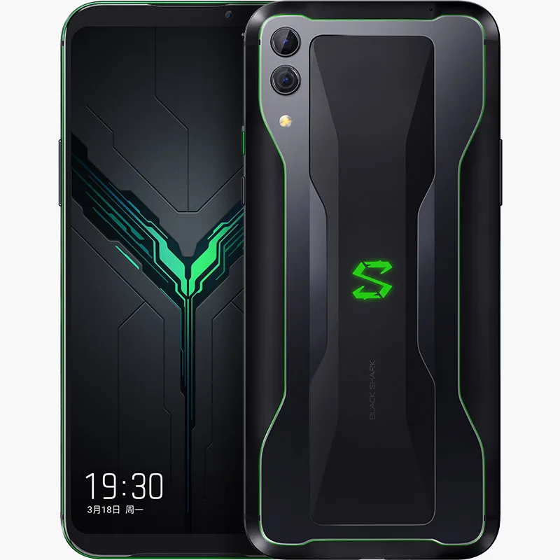 Xiaomi черный Акула 2 8 Гб 128 ГБ Snapdragon 855 Восьмиядерный игровой смартфон 6,3" 48MP камера 19,5: 9 полноэкранный мобильный телефон - Цвет: Black