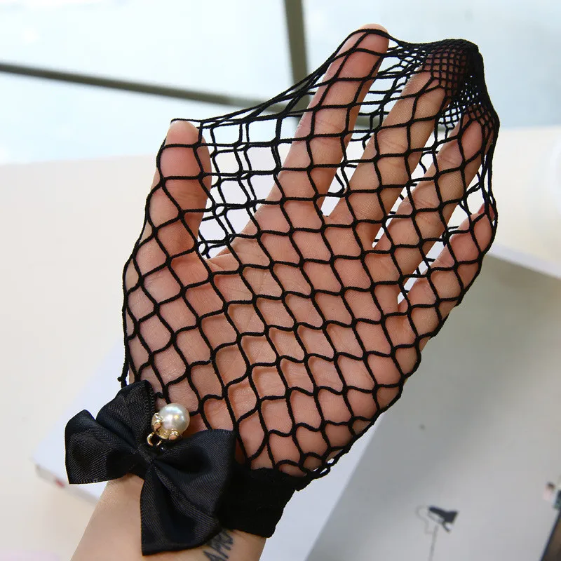 

hot sale socks women Ruffle Fishnet Ankle High Sock breathable Mesh Lace Fish Net Short Socks skarpetki damskie