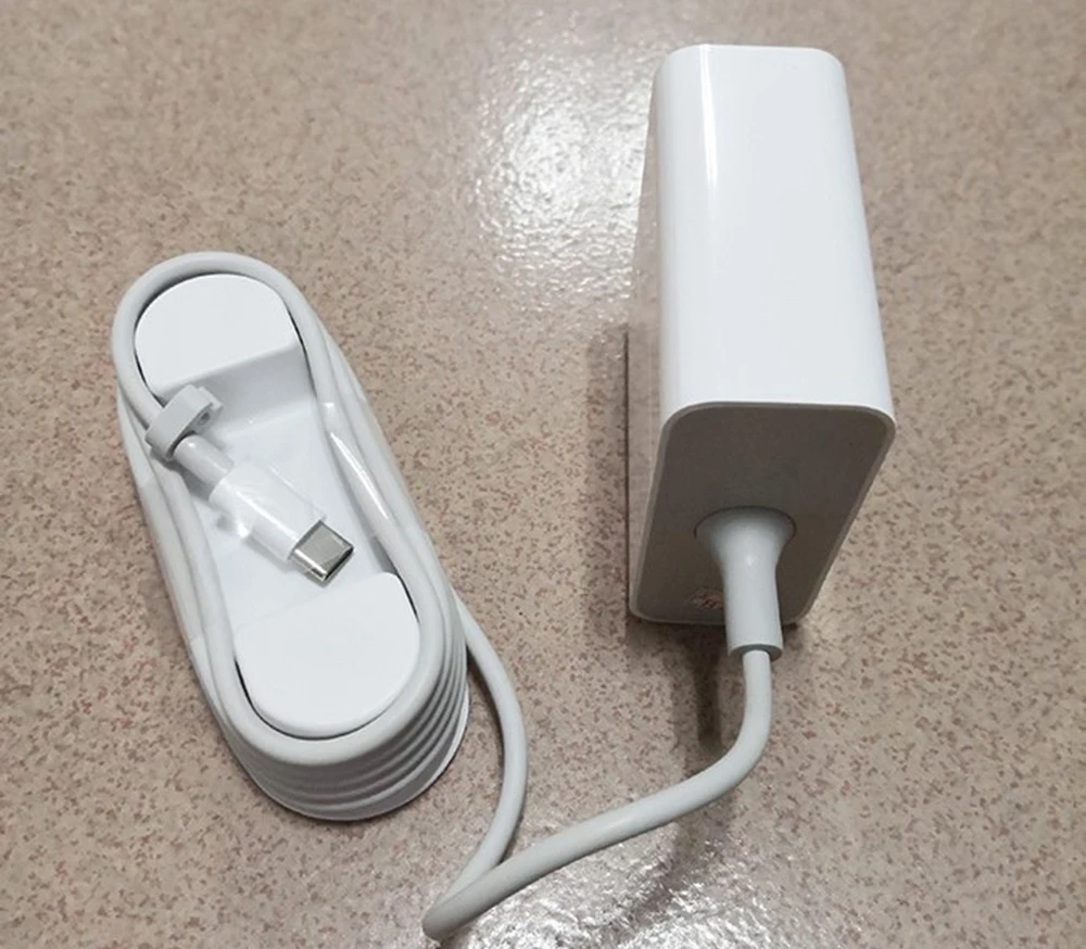 Крепление для спортивной камеры Xiao mi USB-C Мощность адаптер 65 Вт 45 Вт Тип-C type c Зарядное устройство mi ноутбук Air pro 13,3 15,6 Мощность адаптер зарядного PD 2,0 20 V-5 V