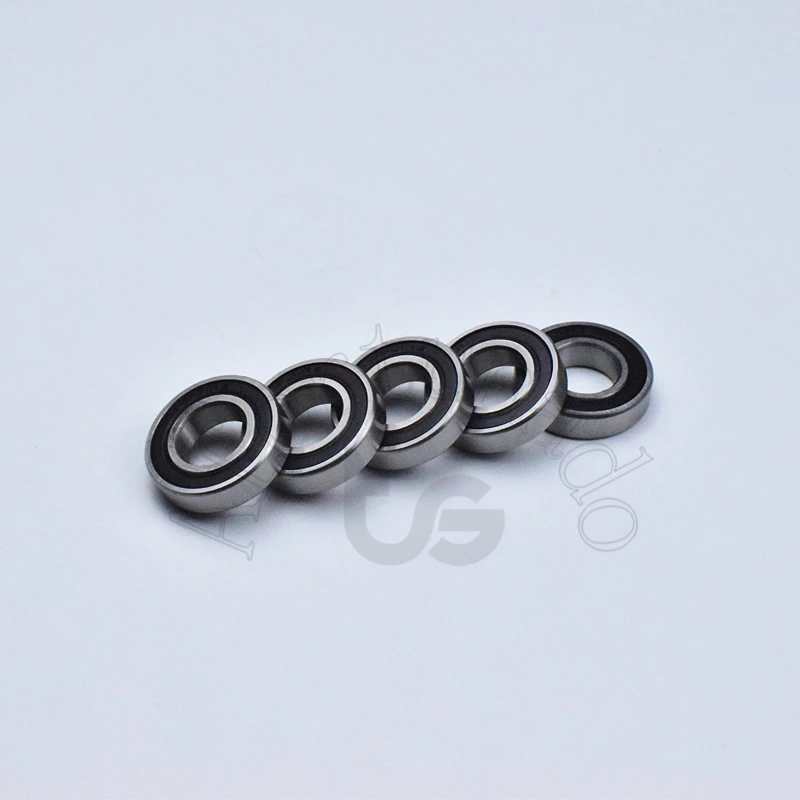 6901RS 12*24*6(mm) 10pieces bearing free shipping abec-5 rubber sealed bearing Thin wall bearing 6901 chrome steel bearing