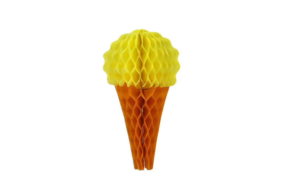 Упаковка из 12 Для летних вечеринок украшения набор (бумаги Клубника мороженое