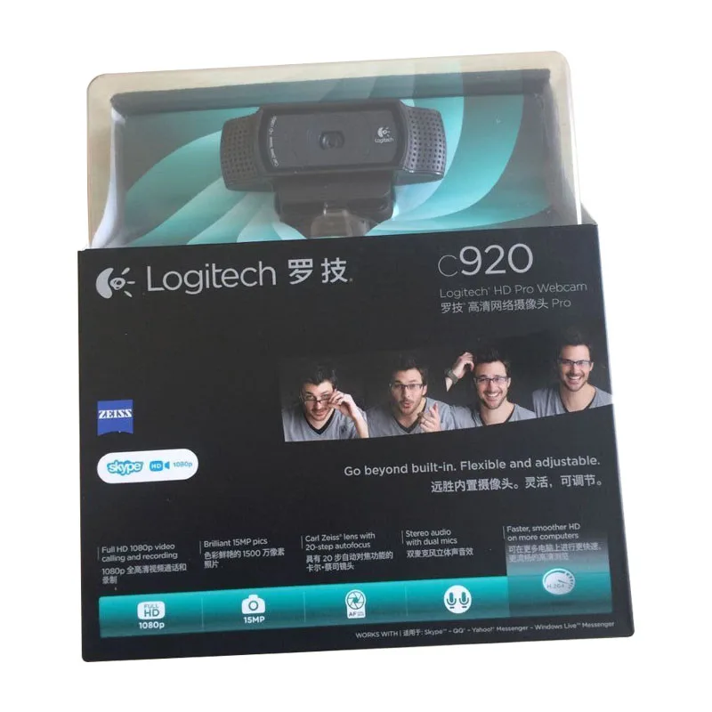 Веб-камера logitech Pro C920 HD 1080P старая версия