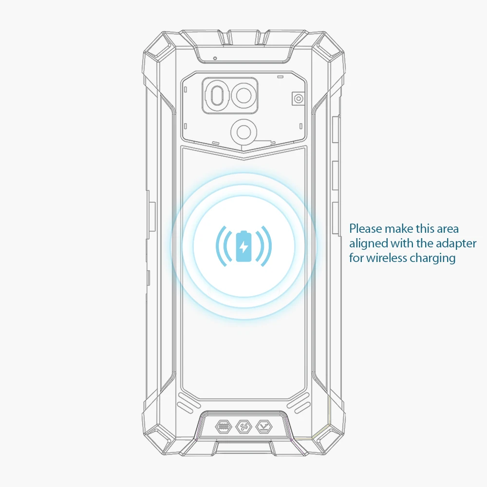 Ulefone Armor X Водонепроницаемый IP68 смартфон 5," HD+ 18:9 четырехъядерный Android 8,1 2 ГБ+ 16 Гб 13 МП NFC 5500 мАч беспроводной зарядный телефон