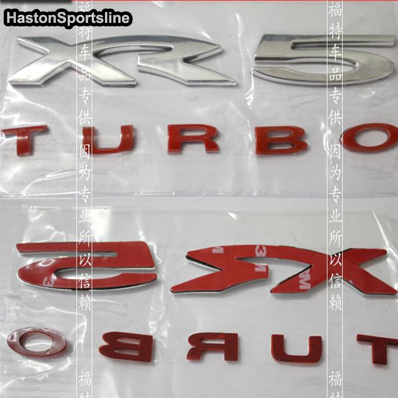 Для Ford Mondeo XR5 Turbo 3D хромированная эмблема наклейка на багажник автомобильный