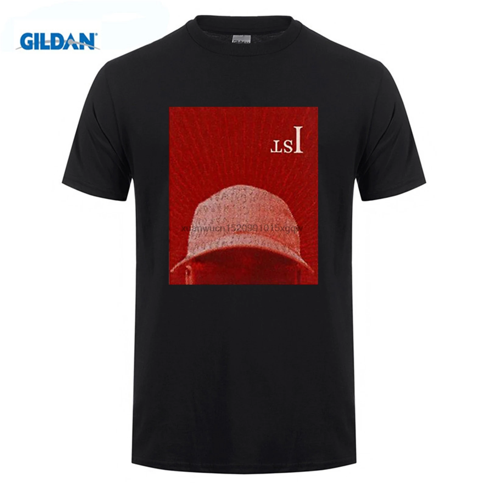 GILDAN t-shirt Gray men Skepta Konnichiwa Stamp Streetwear Short-Sleeved Clothing big sizes Round Collar Lover cotton | Мужская одежда