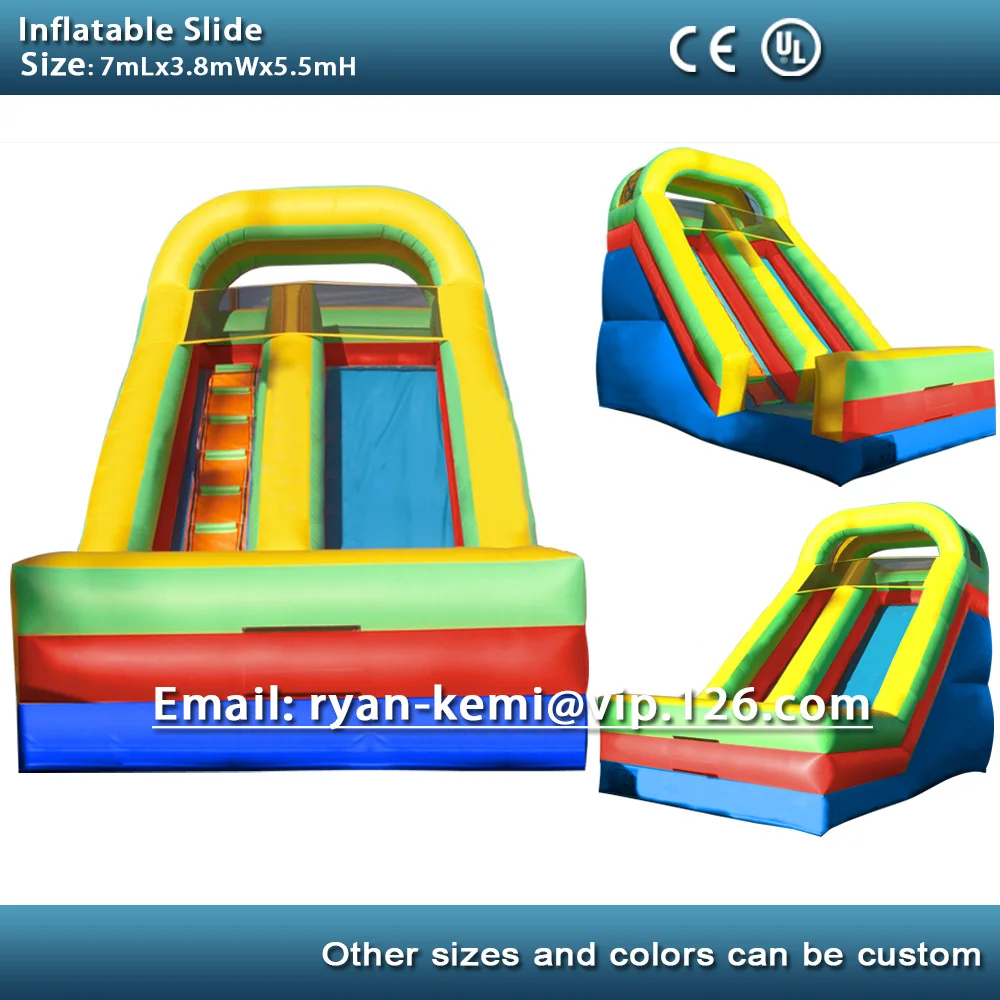 7 м гигантская надувная горка для взрослых на продажу надувные игрушки Китай с