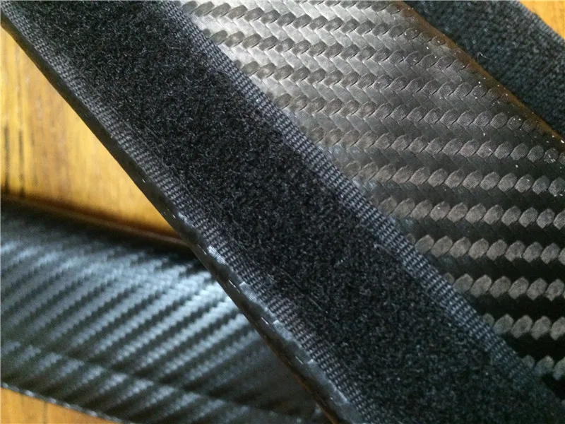 2 шт. (1 пара) Автомобильный логотип сиденье из углеродного волокна ремень Обложка