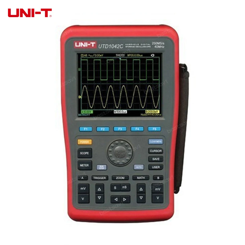 UNI-T UTD1042C 2Channels 40MHz 250MS/s Handheld Oscillograph Digital Oscilloscope DSO | Инструменты