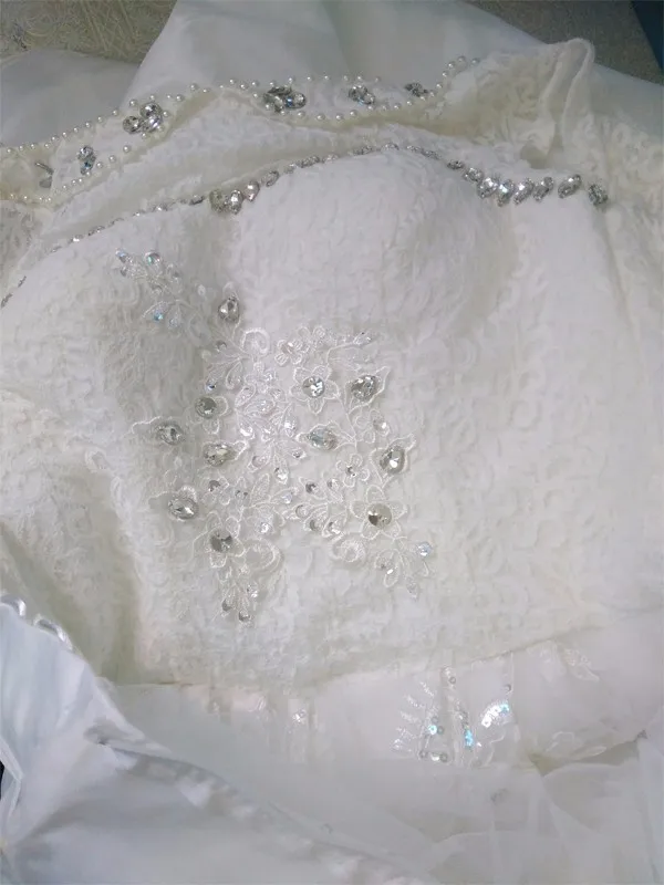 Сексуальное Кружевное бальное платье для невесты свадебное принцессы женское