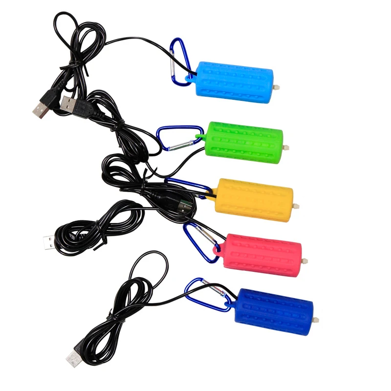 Портативный Миниатюрный аквариум с USB аквариумом кислородный воздушный насос немой энергосберегающие принадлежности для аквариума аксессуары