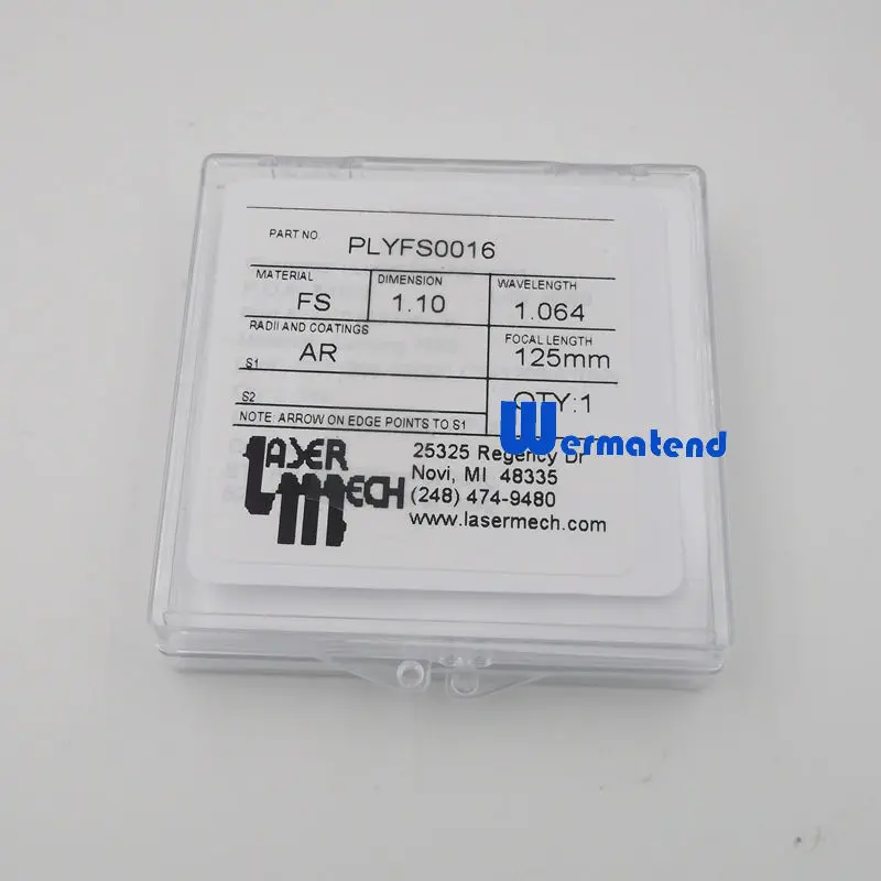 focul объектив для лазерной режущей головки размер 1,10 D28mm focul Длина 125 мм PLYFS0016