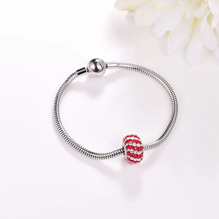 Malanda Crystals From Swarovski Round Candy Beads Bracelet Fashion Custom Charm Bangle For Women Wedding Jewelry Gift | Украшения и