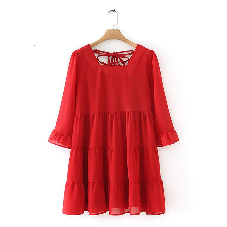 S46 Летние Повседневные платья больших размеров 2019 женская одежда Camis + шифоновое