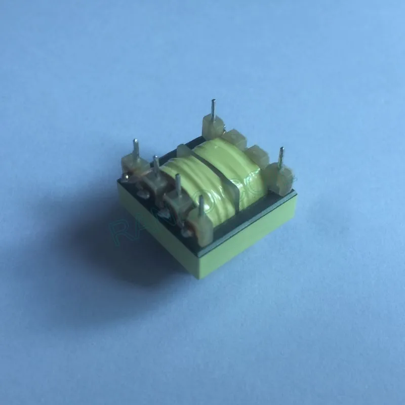 EF20 EE20 4 + 4PIN горизонтальной двойной слот Магнитная трансформатор ферритовый