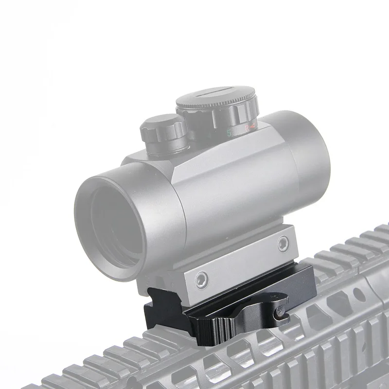 Airsoft 1/2 inch Mini Riser Block Mount Metal QD 20MM Quick Release Adapter Laser Hunting Scope Accessories Picatinny Rail | Спорт и