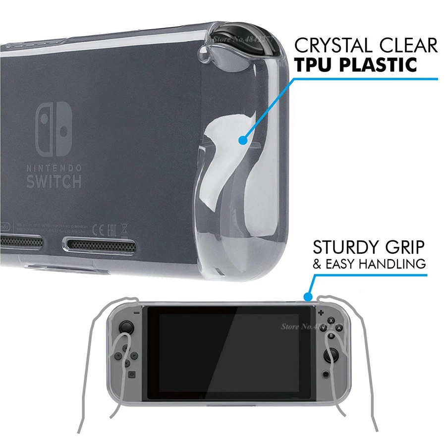 Чехол консоль для Nintendo Switch мягкий прозрачный защитный чехол из ТПУ Switch|Чехлы| |