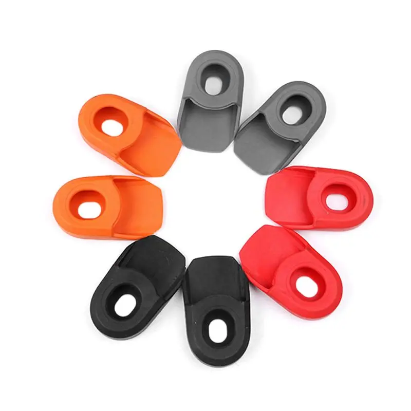 2 шт. велосипед протектор для кривошипа Чехол Дорожный MTB BMX DH Fixed Gear Карбон волокно