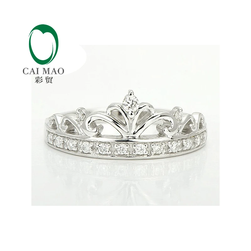 Потрясающие Природные круглые огранки 0.18ctw бриллианты проложить обручальное