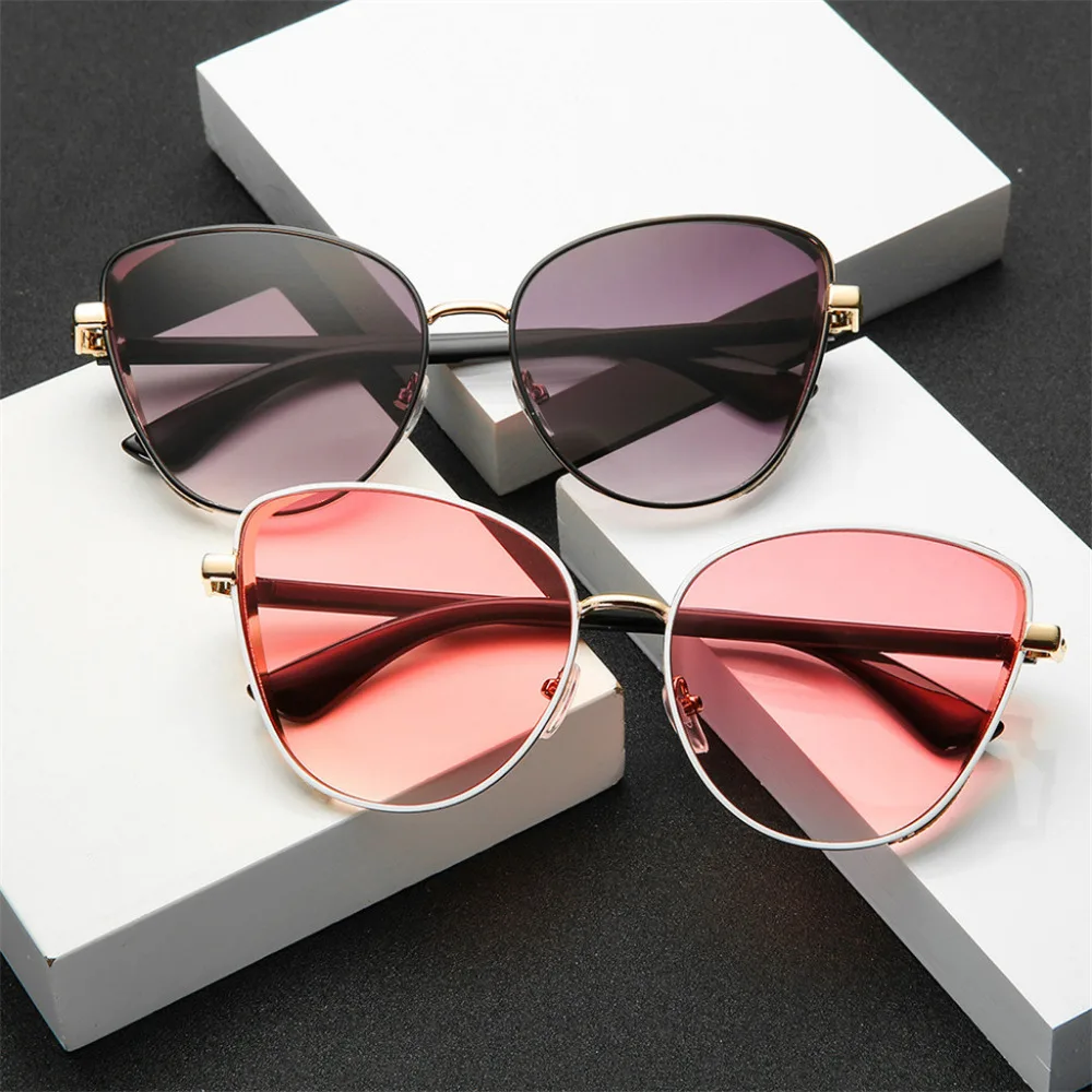 Солнцезащитные очки в металлической оправе мужские и женские для велоспорта